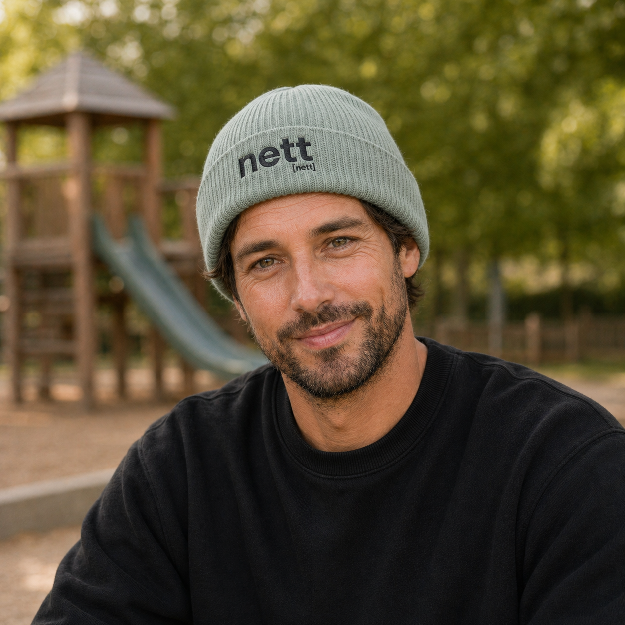 nett. – Bio Fisherman Beanie mit lässigem Strick Joispulse Store Kappen & Mützen