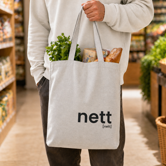 nett. – Bio Stoffbeutel mit ehrlichem Statement Joispulse Store Taschen