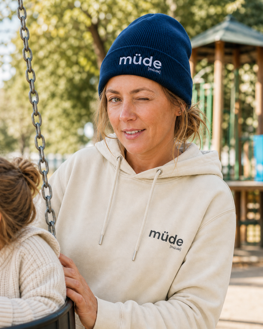 müde. – Bio Beanie für ehrlich-müde Tage Joispulse Store Kappen & Mützen