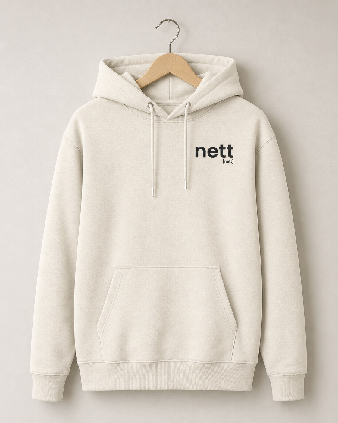 nett. – Bio Hoodie für entspannte Statements Natural Raw Joispulse Store Hoodies