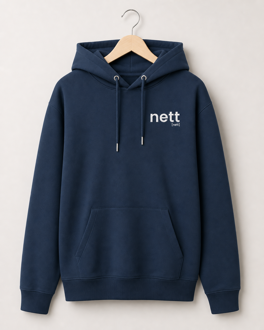 nett. – Bio Hoodie für entspannte Statements India Ink Grey Joispulse Store Hoodies