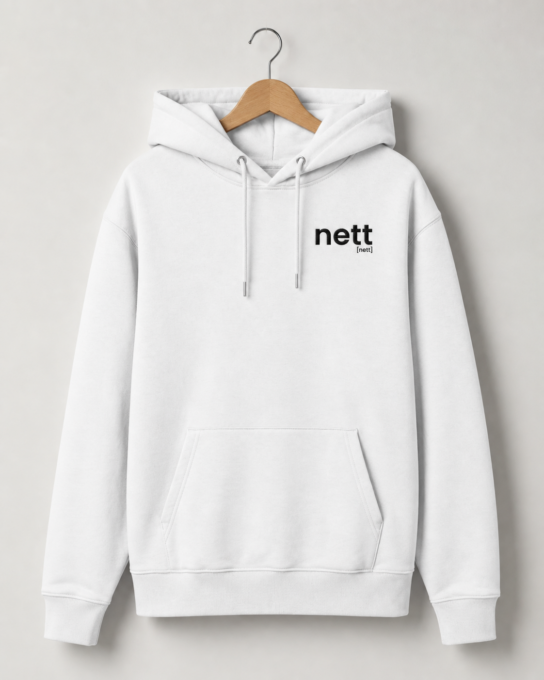 nett. – Bio Hoodie für entspannte Statements White Joispulse Store Hoodies