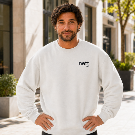 nett. – Bio Oversized Sweatshirt für ehrliche Tage Joispulse Store Sweatshirts