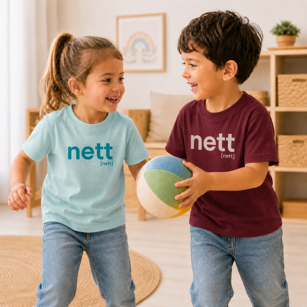 nett. – Bio Kinder T-Shirt für ehrliche kleine Menschen Joispulse Store Kids & Babys