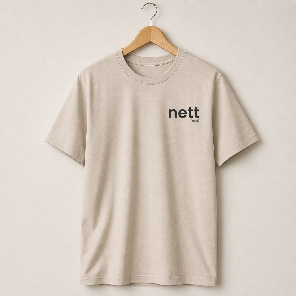 nett. – Bio T-Shirt für ehrlich-entspannte Tage Desert Dust Joispulse Store Unisex-Shirts
