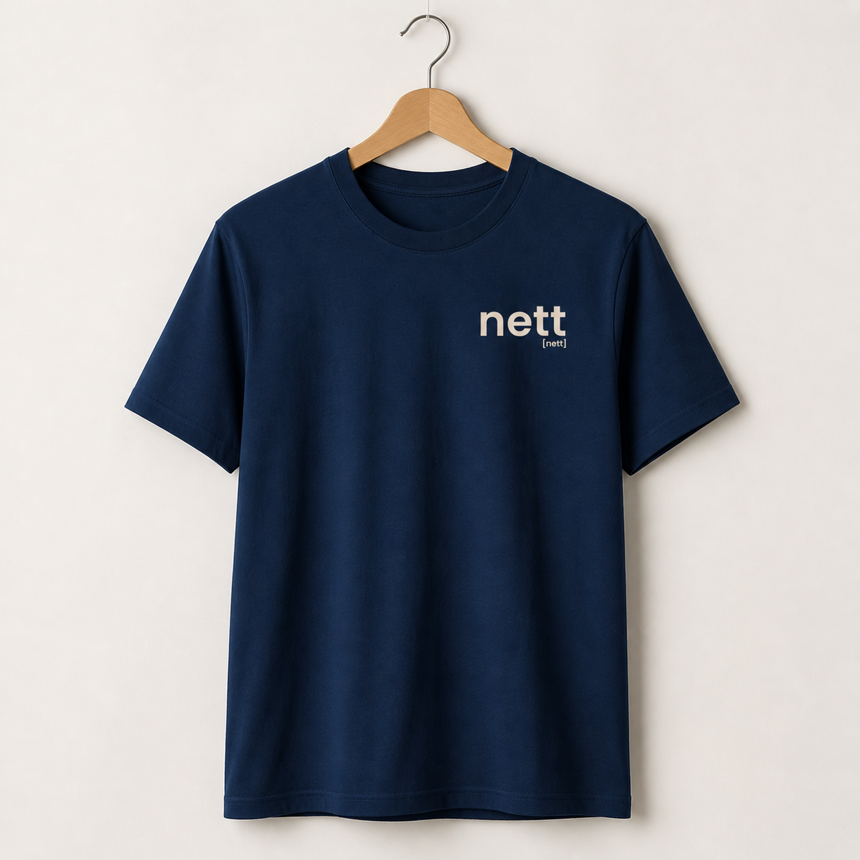 nett. – Bio T-Shirt für ehrlich-entspannte Tage French Navy Joispulse Store Unisex-Shirts