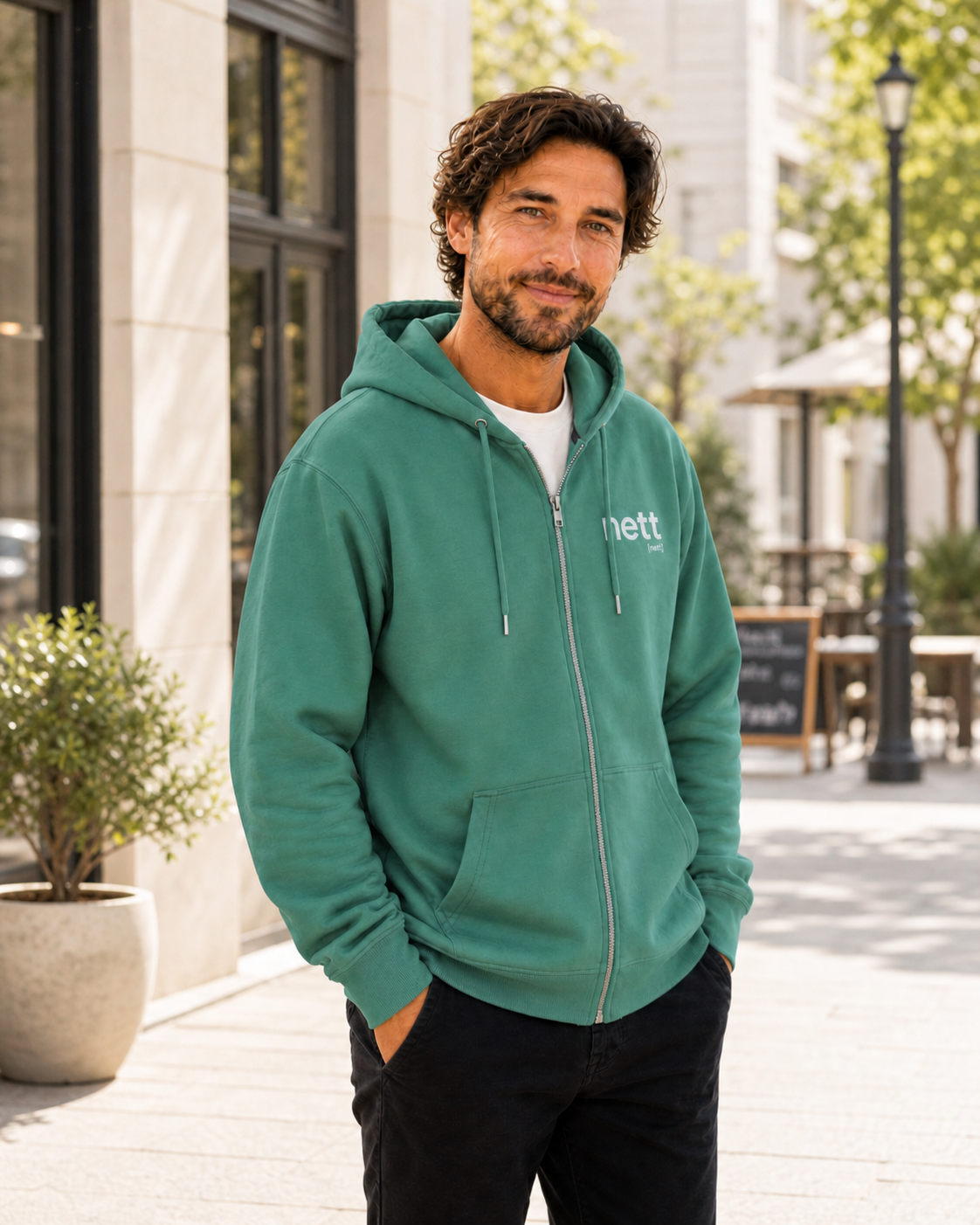 nett. – Bio Zip-Hoodie für entspannte Übergänge Joispulse Store Jacken/ Zipper