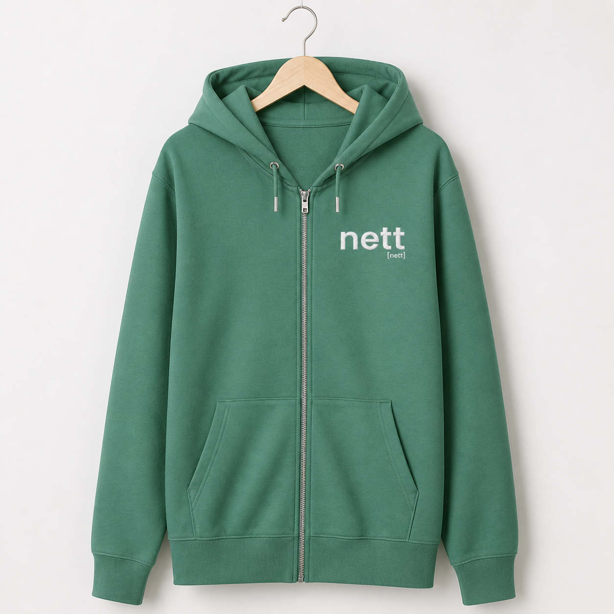nett. – Bio Zip-Hoodie für entspannte Übergänge Green Bay Joispulse Store Jacken/ Zipper