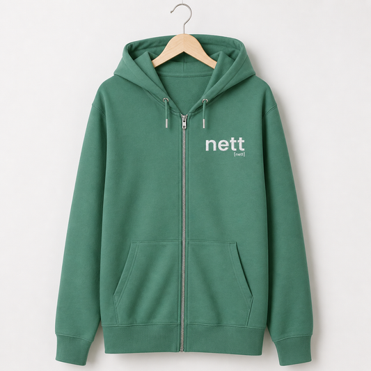 nett. – Bio Zip-Hoodie für entspannte Übergänge Green Bay Joispulse Store Jacken/ Zipper