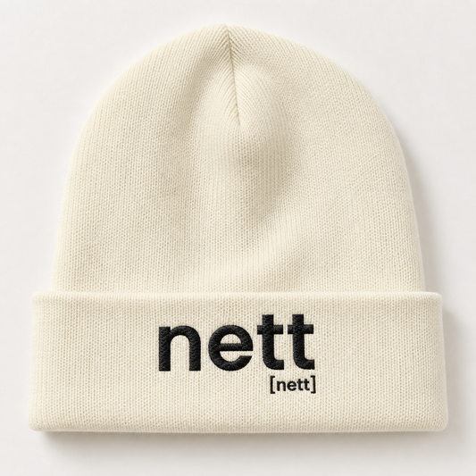 nett. – Bio Beanie für ehrlich-warme Tage Natural One Size Joispulse Store Kappen & Mützen