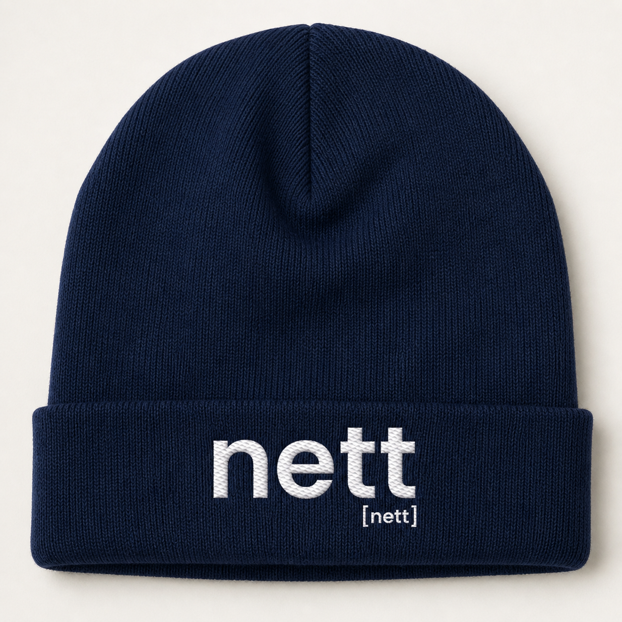 nett. – Bio Beanie für ehrlich-warme Tage French Navy One Size Joispulse Store Kappen & Mützen