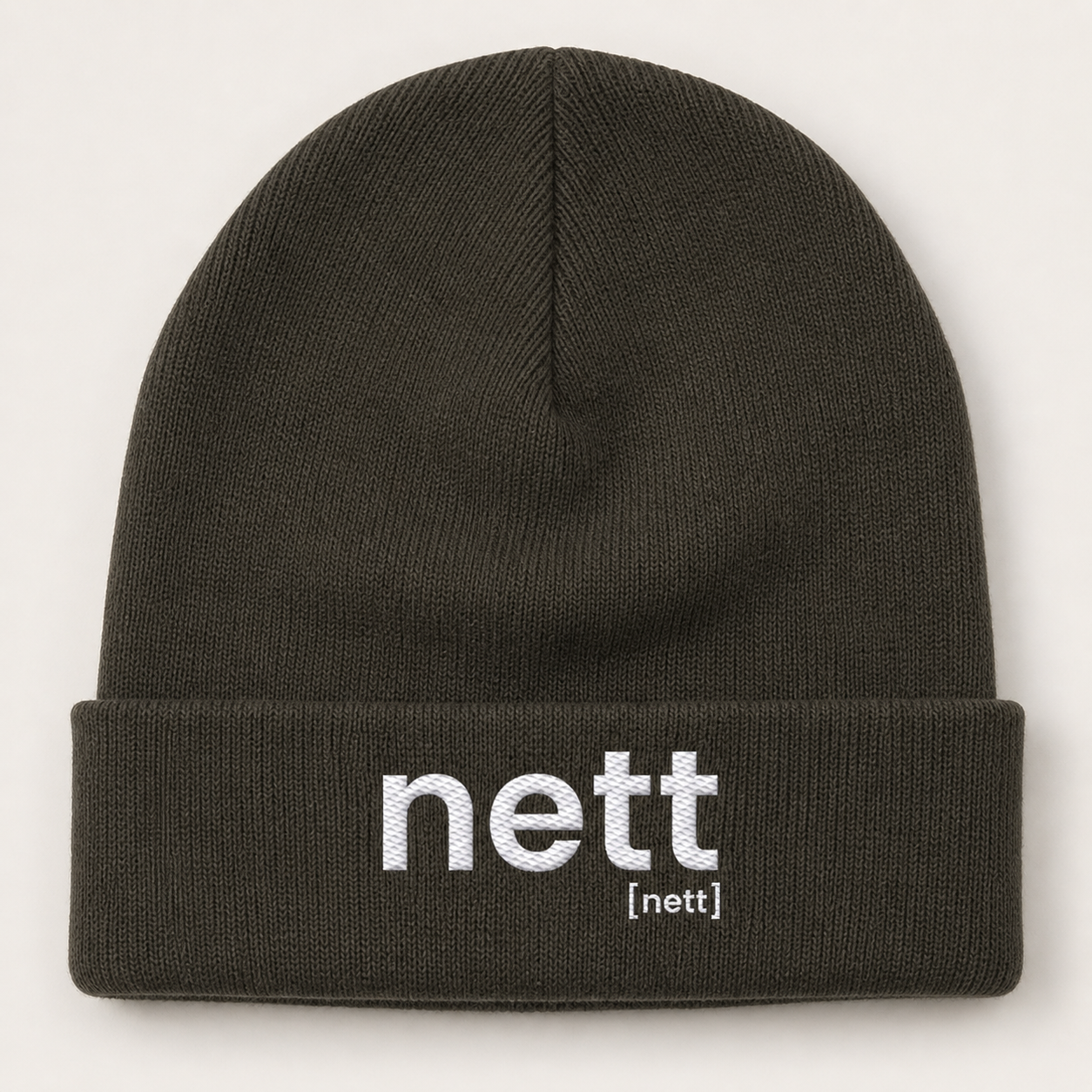 nett. – Bio Beanie für ehrlich-warme Tage Black One Size Joispulse Store Kappen & Mützen