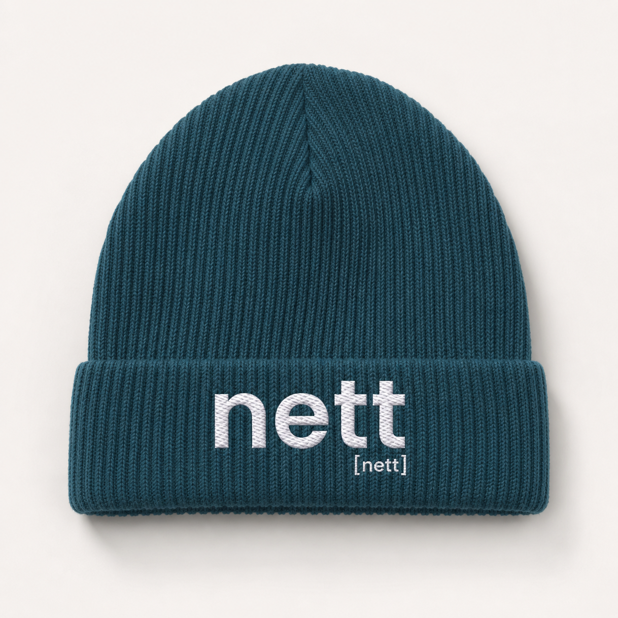 nett. – Bio Fisherman Beanie mit lässigem Strick Stargazer One Size Joispulse Store Kappen & Mützen